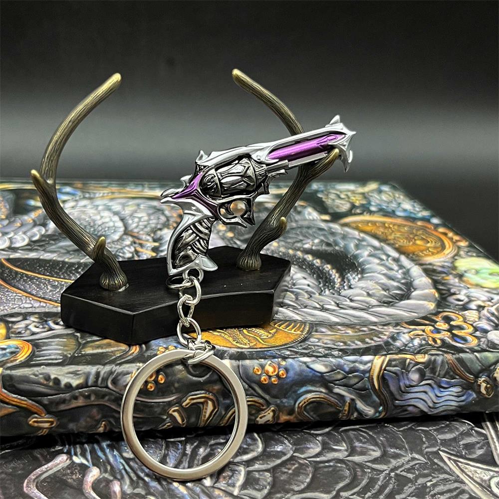Metal Hot Game Weapons Mini Keychain Pendant