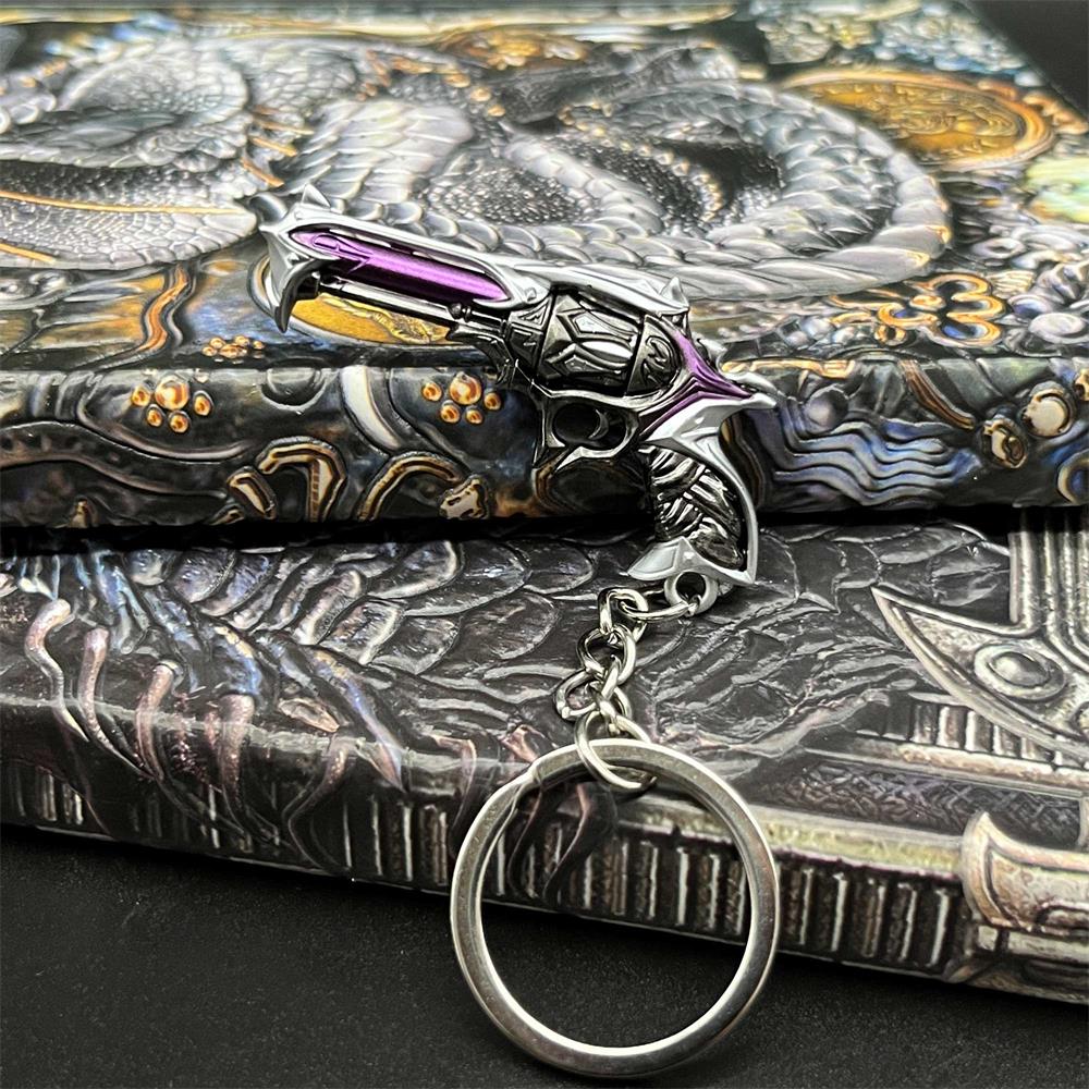 Metal Hot Game Weapons Mini Keychain Pendant