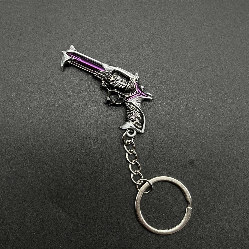 Metal Hot Game Weapons Mini Keychain Pendant