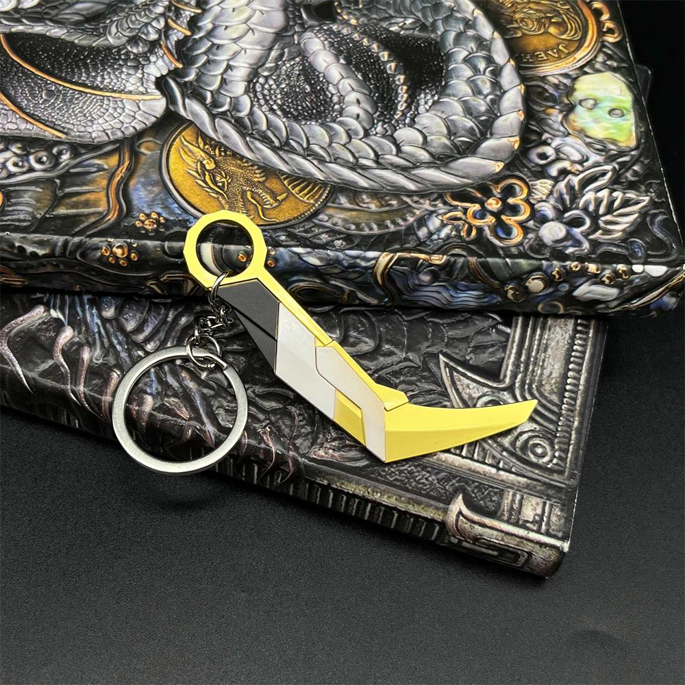 Metal Hot Game Weapons Mini Keychain Pendant