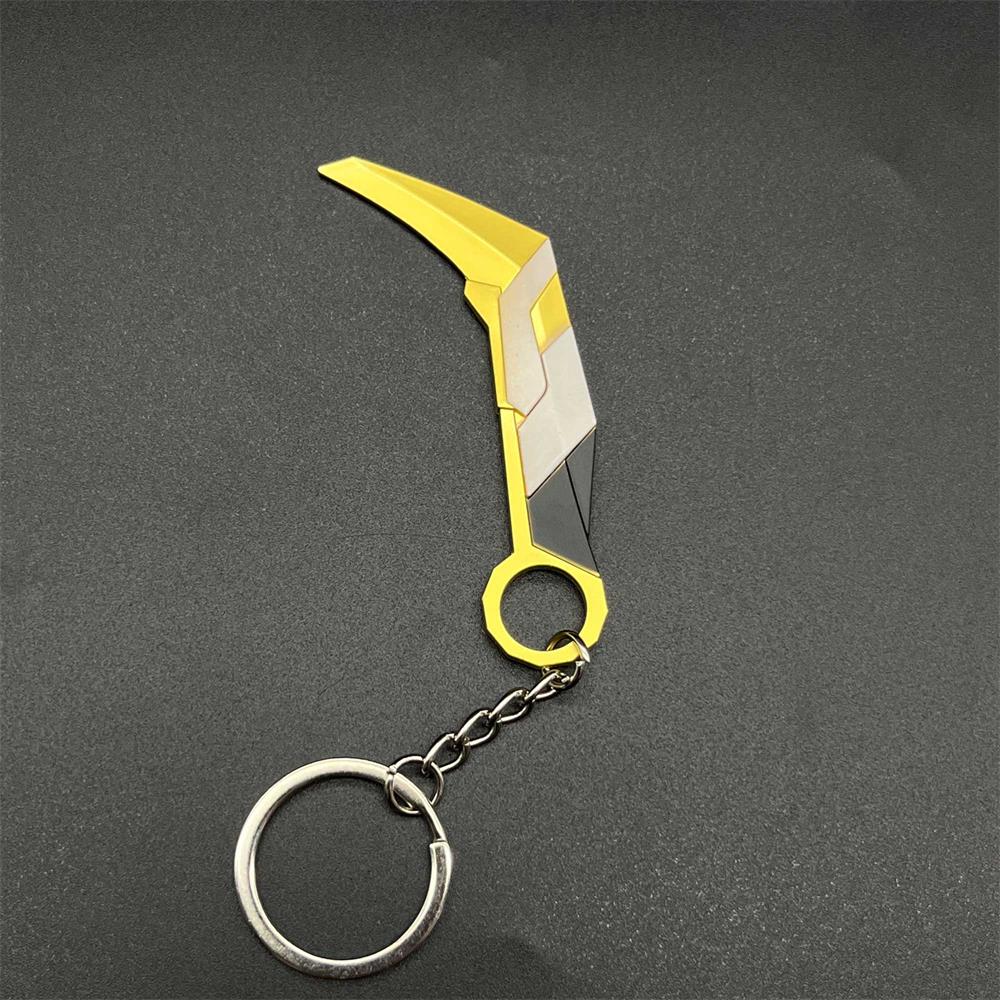 Metal Hot Game Weapons Mini Keychain Pendant