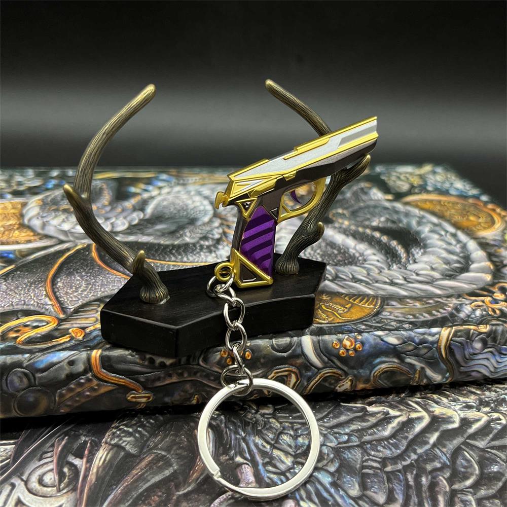 Metal Hot Game Weapons Mini Keychain Pendant