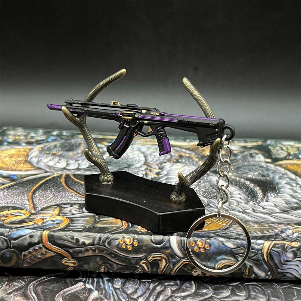 Metal Hot Game Weapons Mini Keychain Pendant
