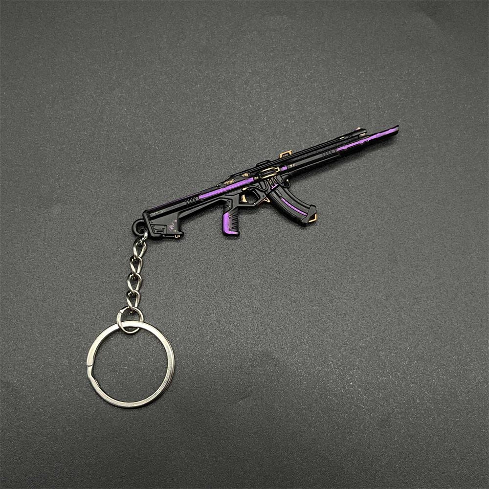 Metal Hot Game Weapons Mini Keychain Pendant