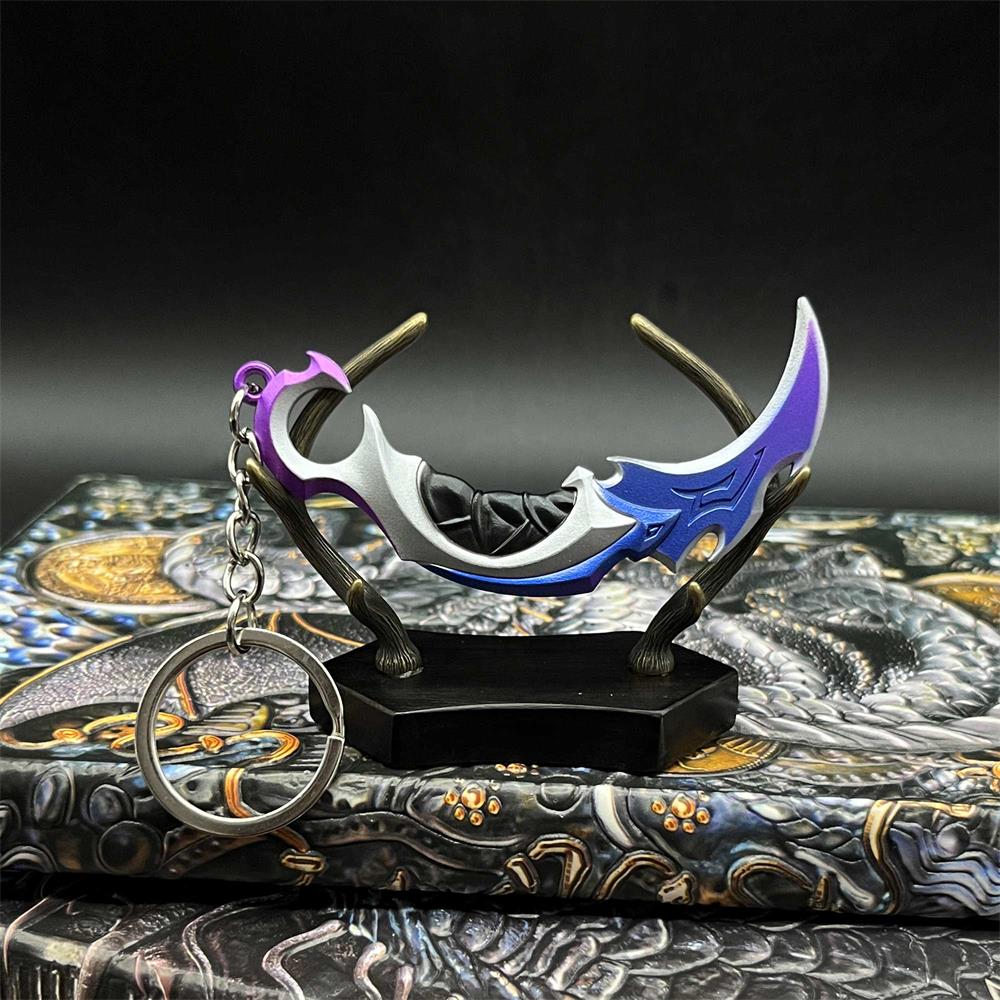 Metal Hot Game Weapons Mini Keychain Pendant