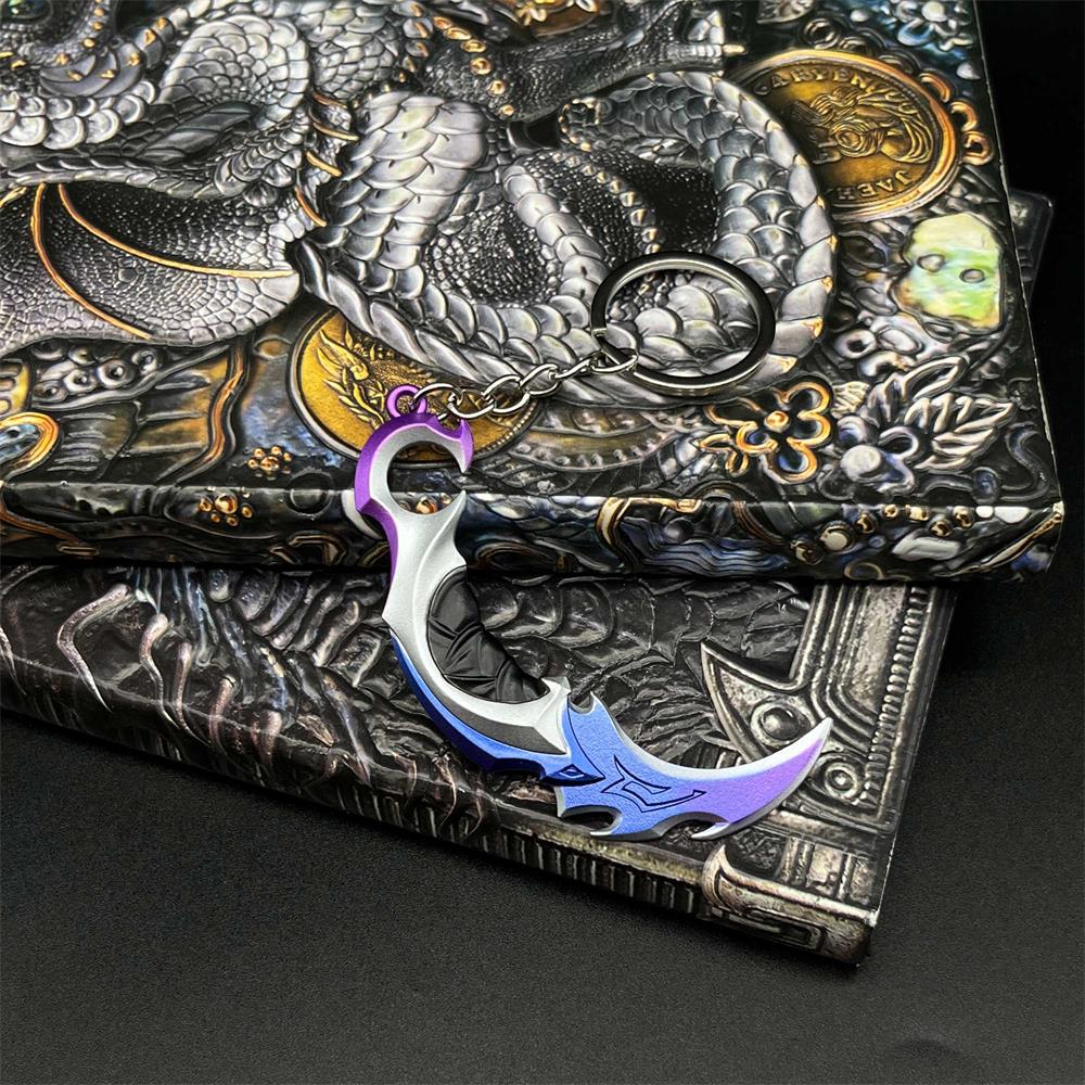Metal Hot Game Weapons Mini Keychain Pendant