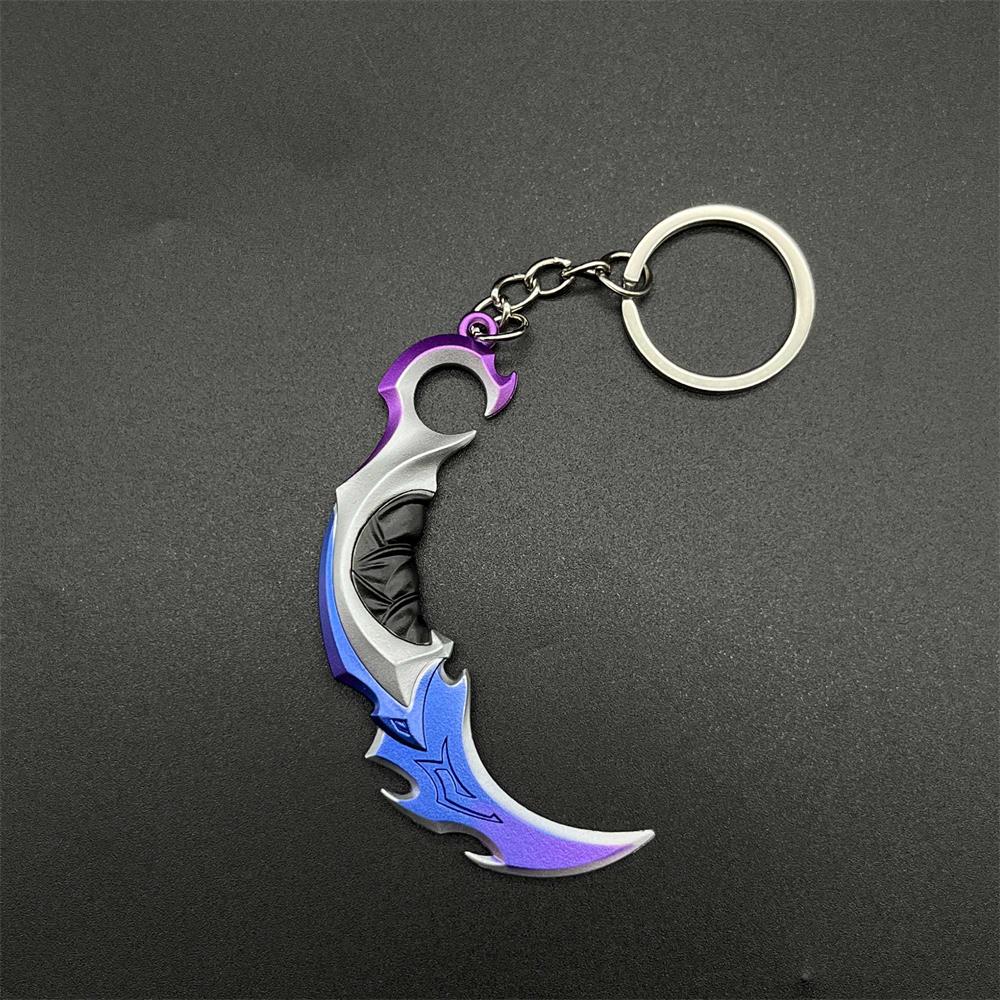 Metal Hot Game Weapons Mini Keychain Pendant