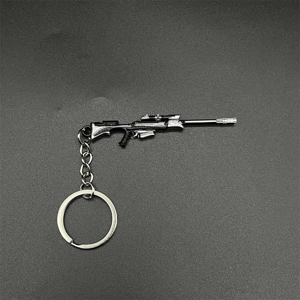 Metal Hot Game Weapons Mini Keychain Pendant