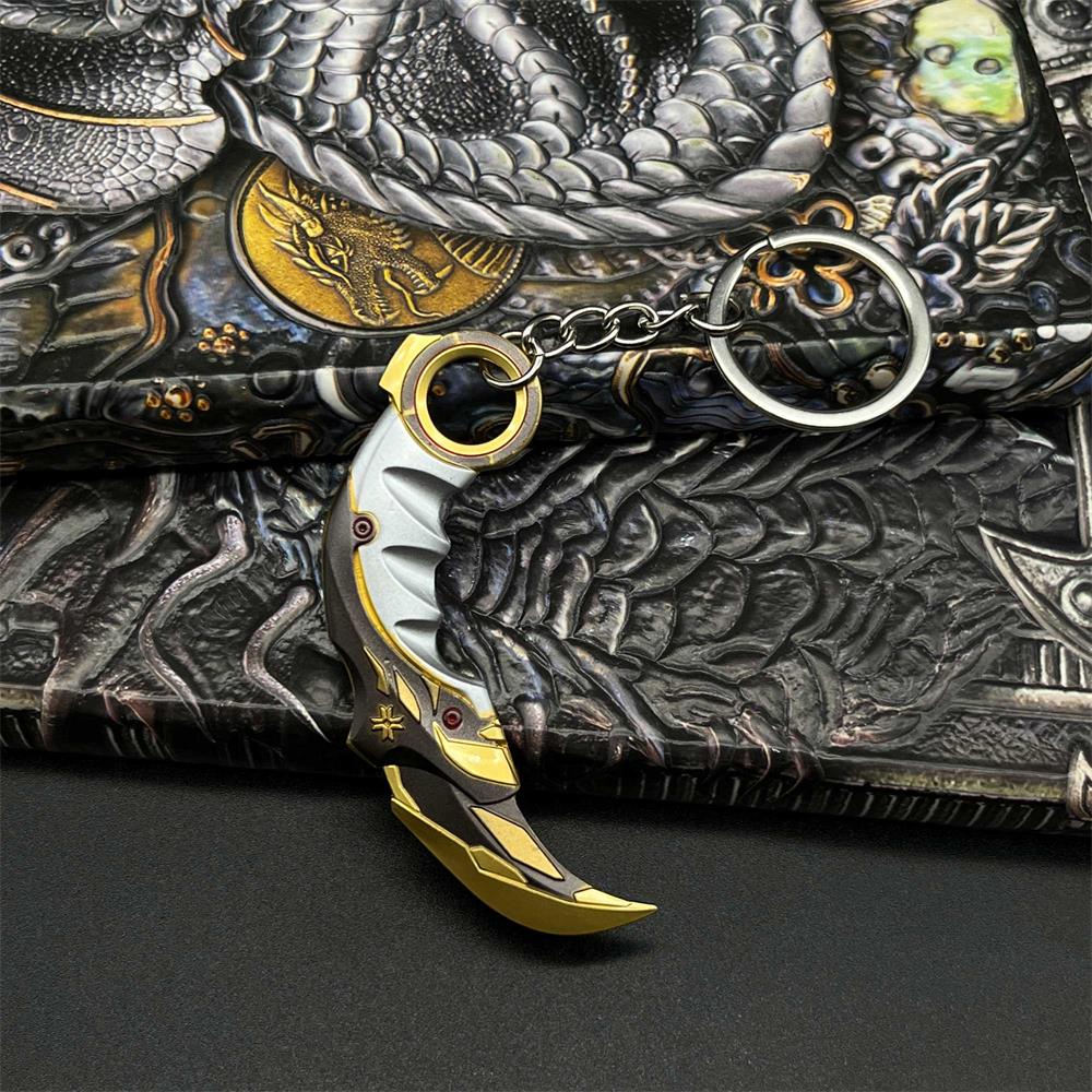 Metal Hot Game Weapons Mini Keychain Pendant