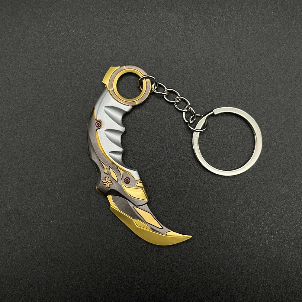 Metal Hot Game Weapons Mini Keychain Pendant