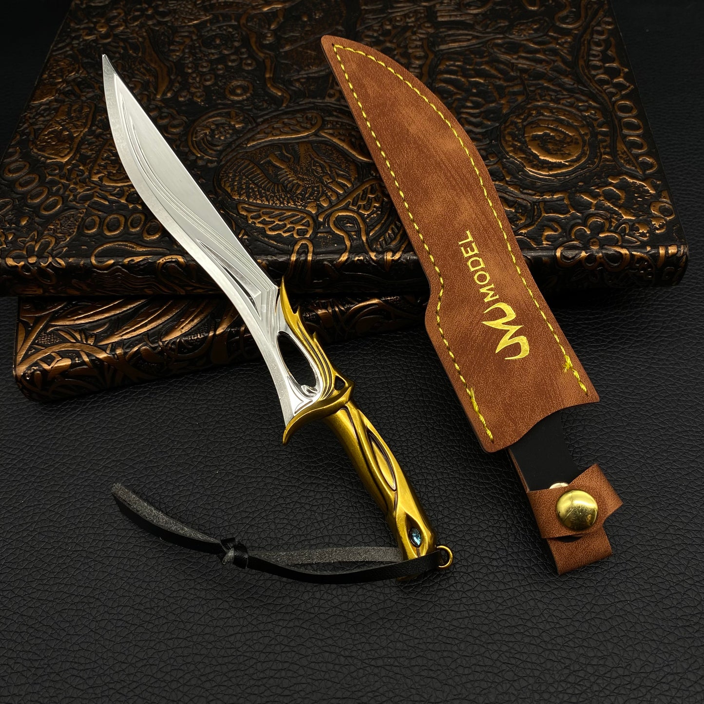 18CM/7.08" Sovereign Knife Metal Replica