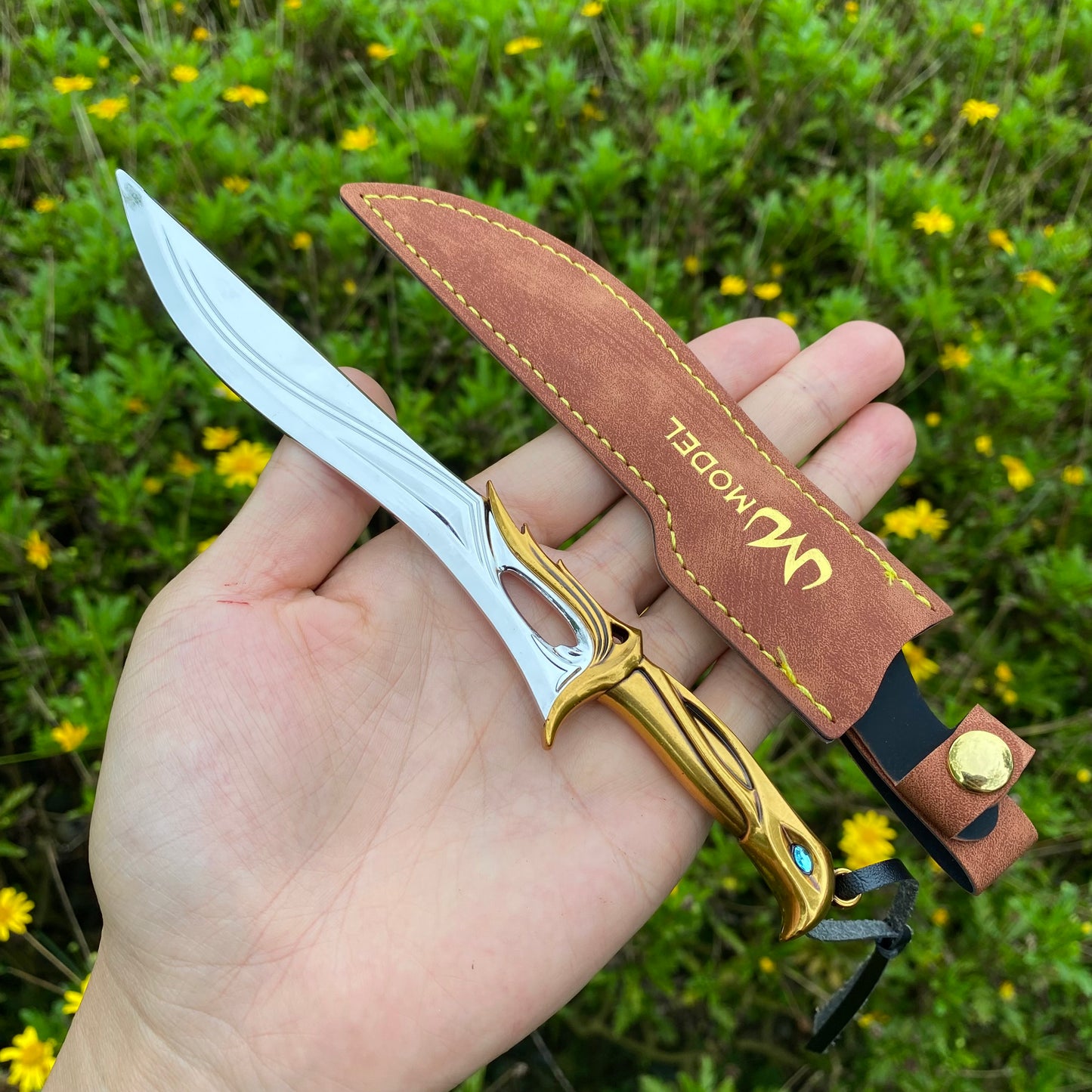 18CM/7.08" Sovereign Knife Metal Replica