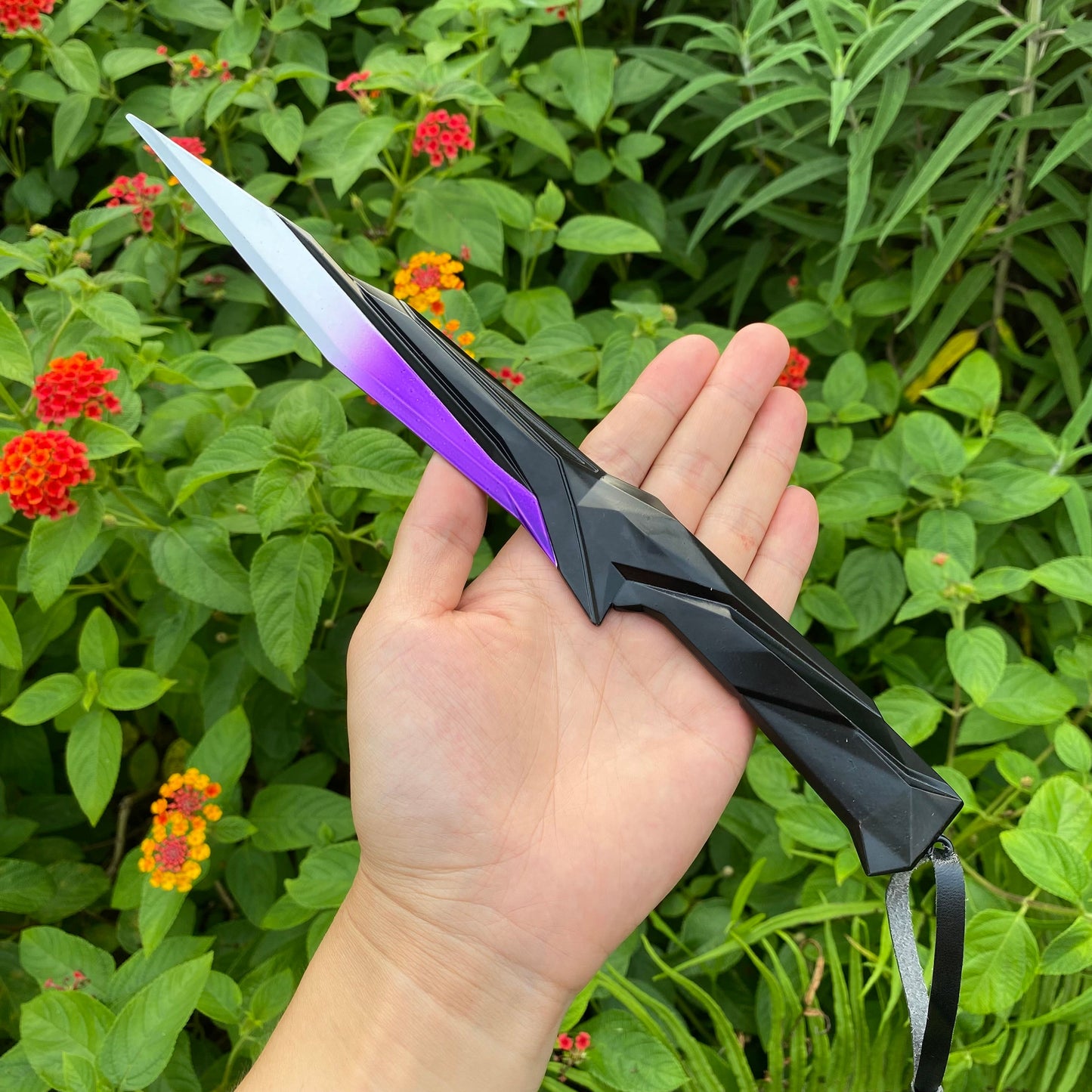 28CM Metal Singularity Knife Purple Replica