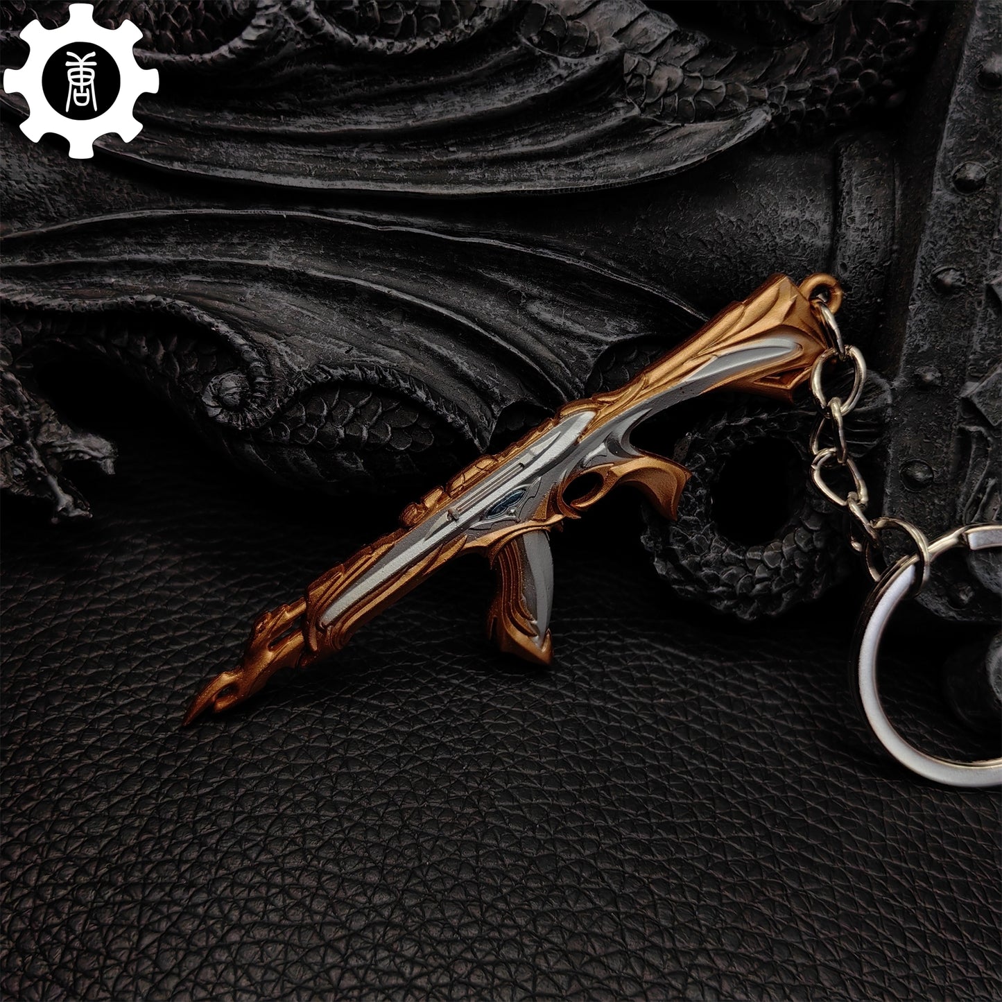 Tiny Forsaken Vandal Gun Metal Keychain