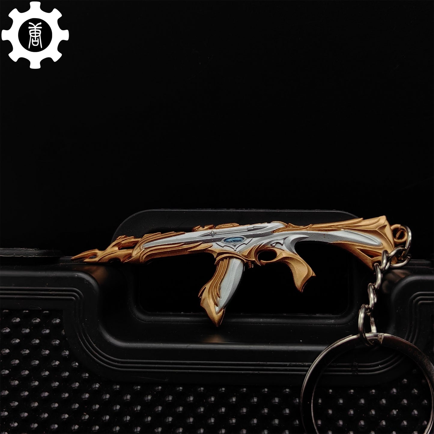 Tiny Forsaken Vandal Gun Metal Keychain