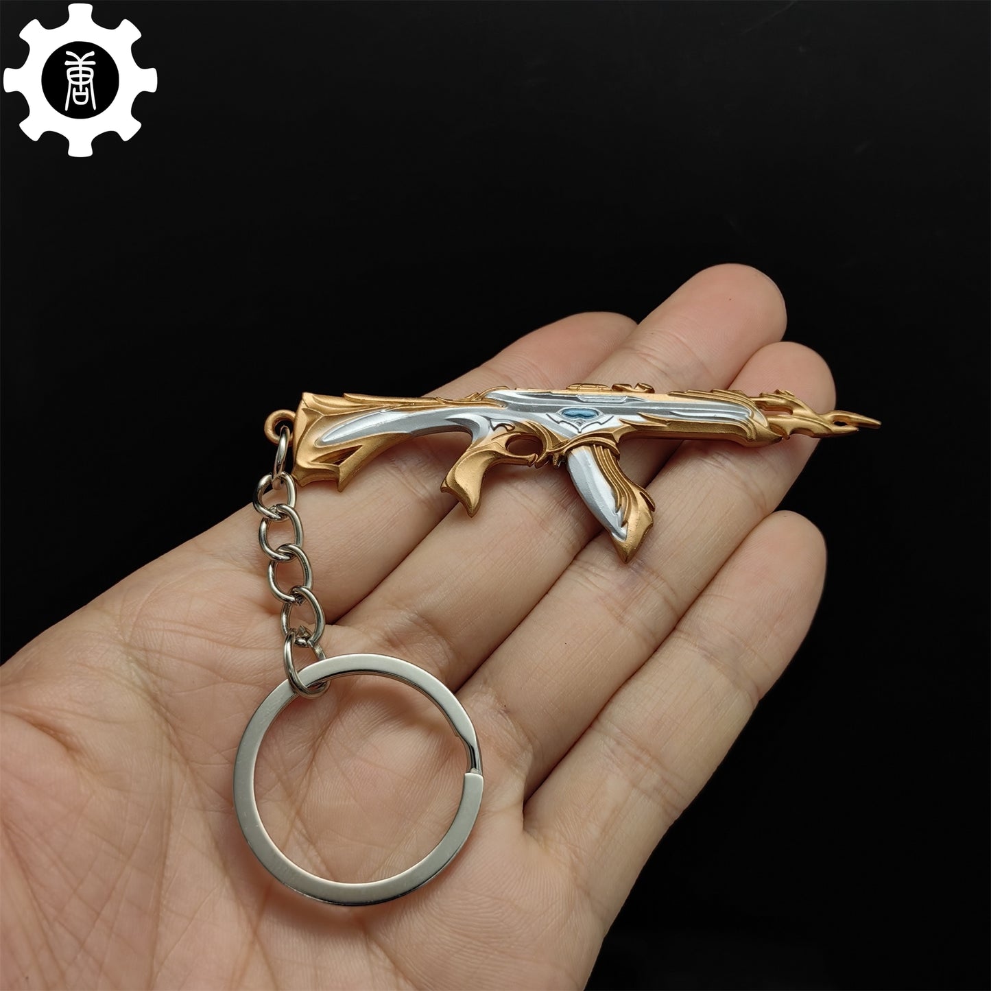 Tiny Forsaken Vandal Gun Metal Keychain