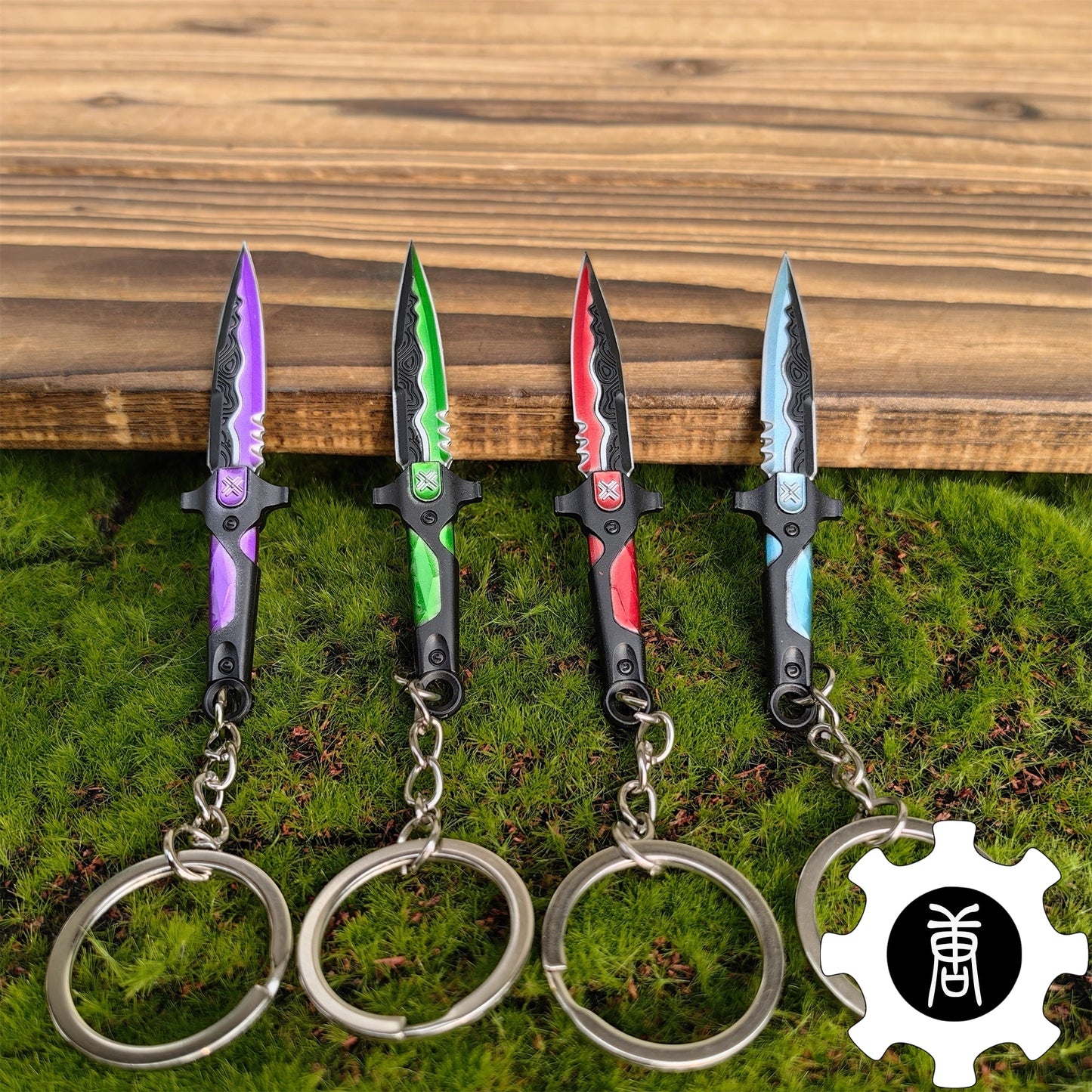 VCT Knife Keychain Backpack Pendant 4 Colors Option
