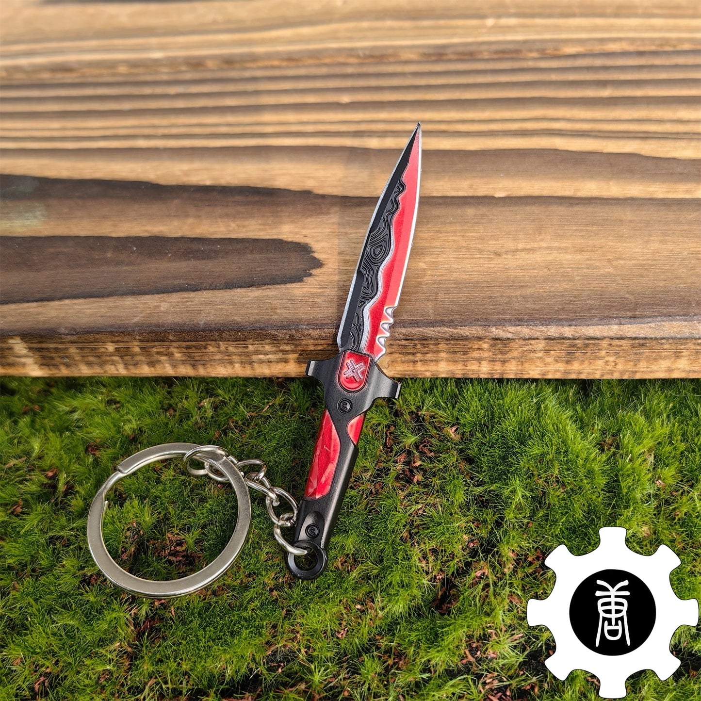 VCT Knife Keychain Backpack Pendant 4 Colors Option