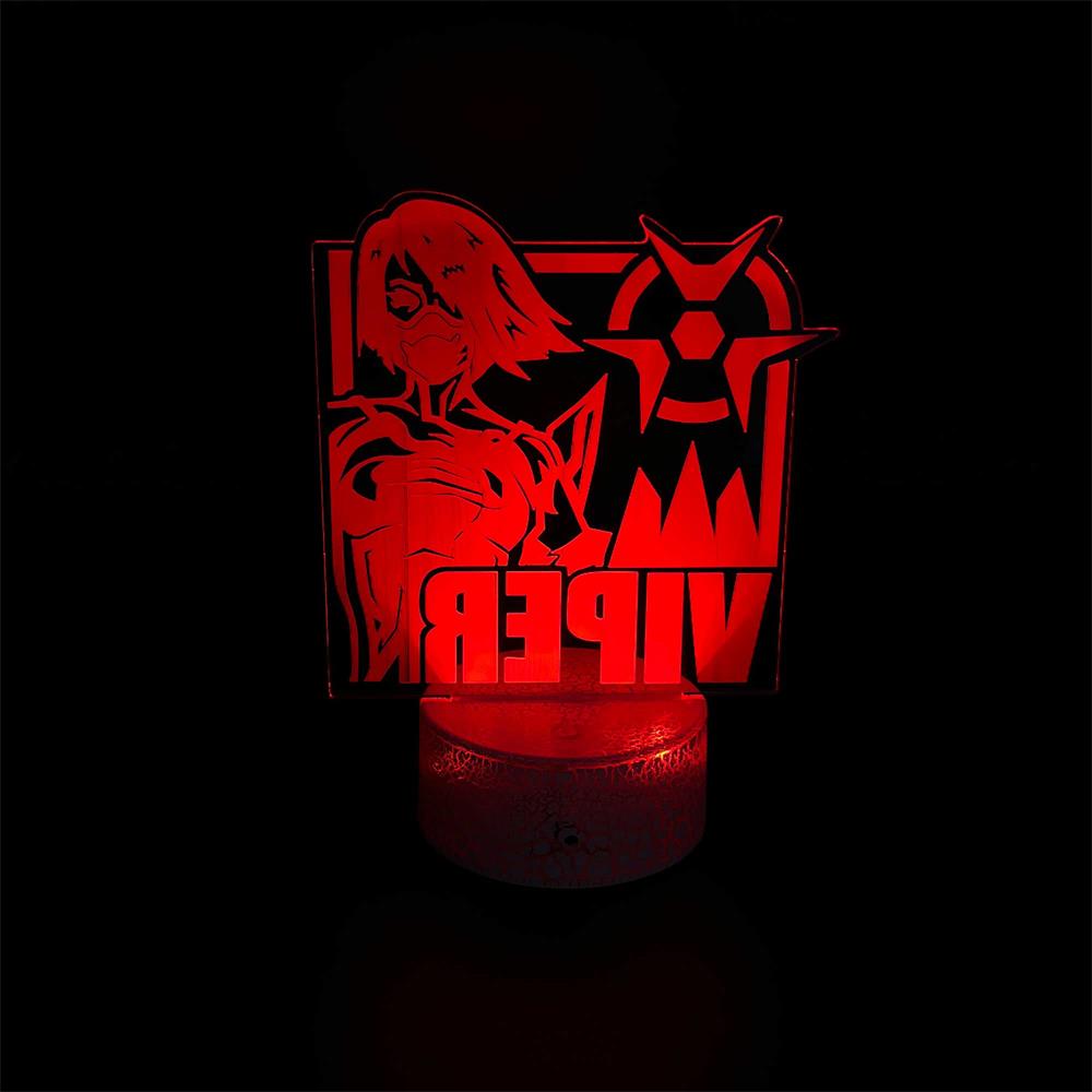 Customized Val Characters 3D Night Lamp