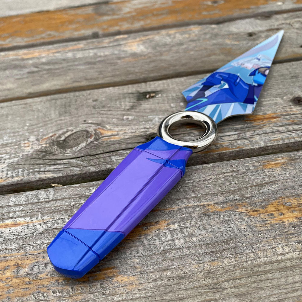 Go Volume No 1 Knife Jett Kunai Life Size Blunt Metal Replica