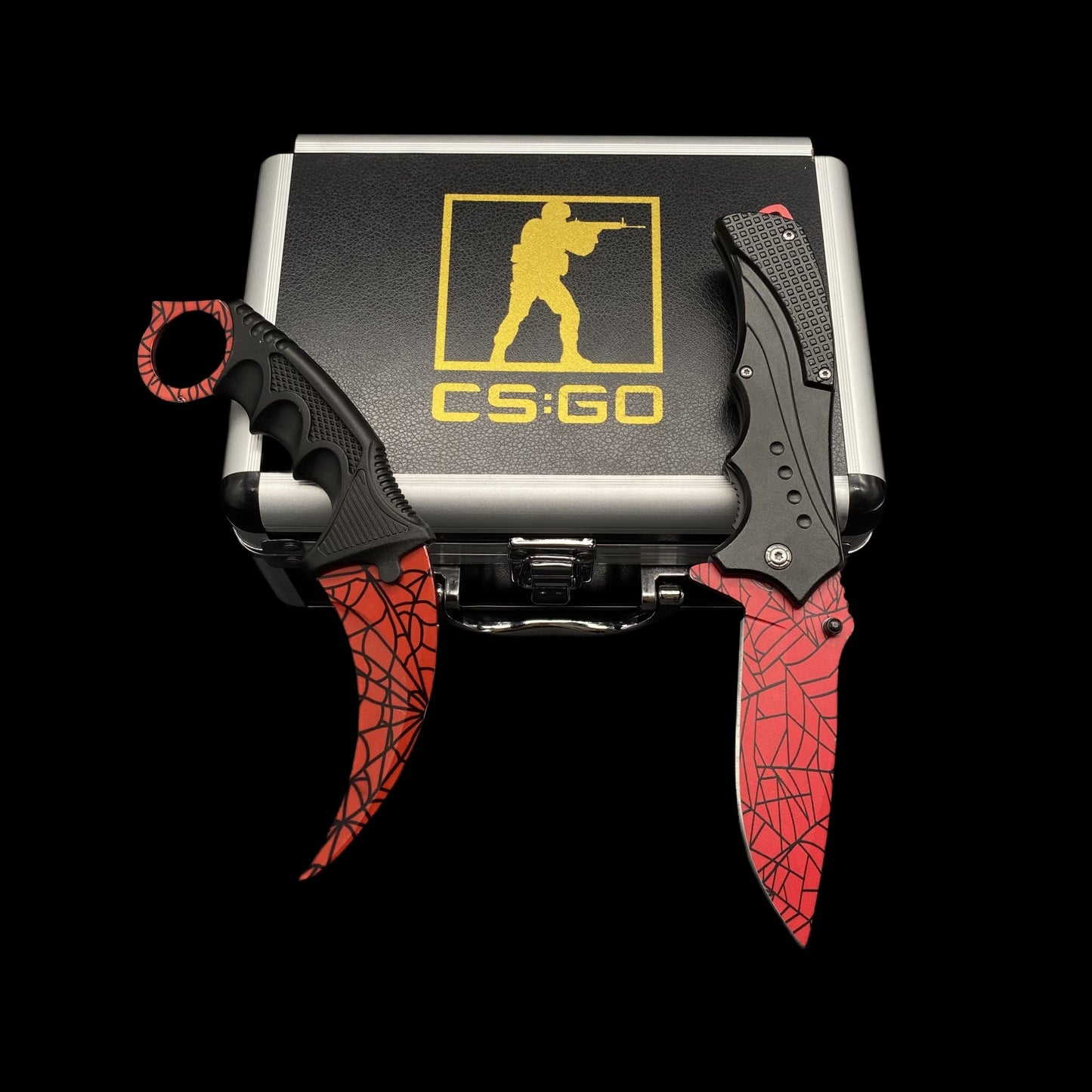CSGO Mystery Box IRL Rare Skin Knife High End Aluminum Alloy Gift Box