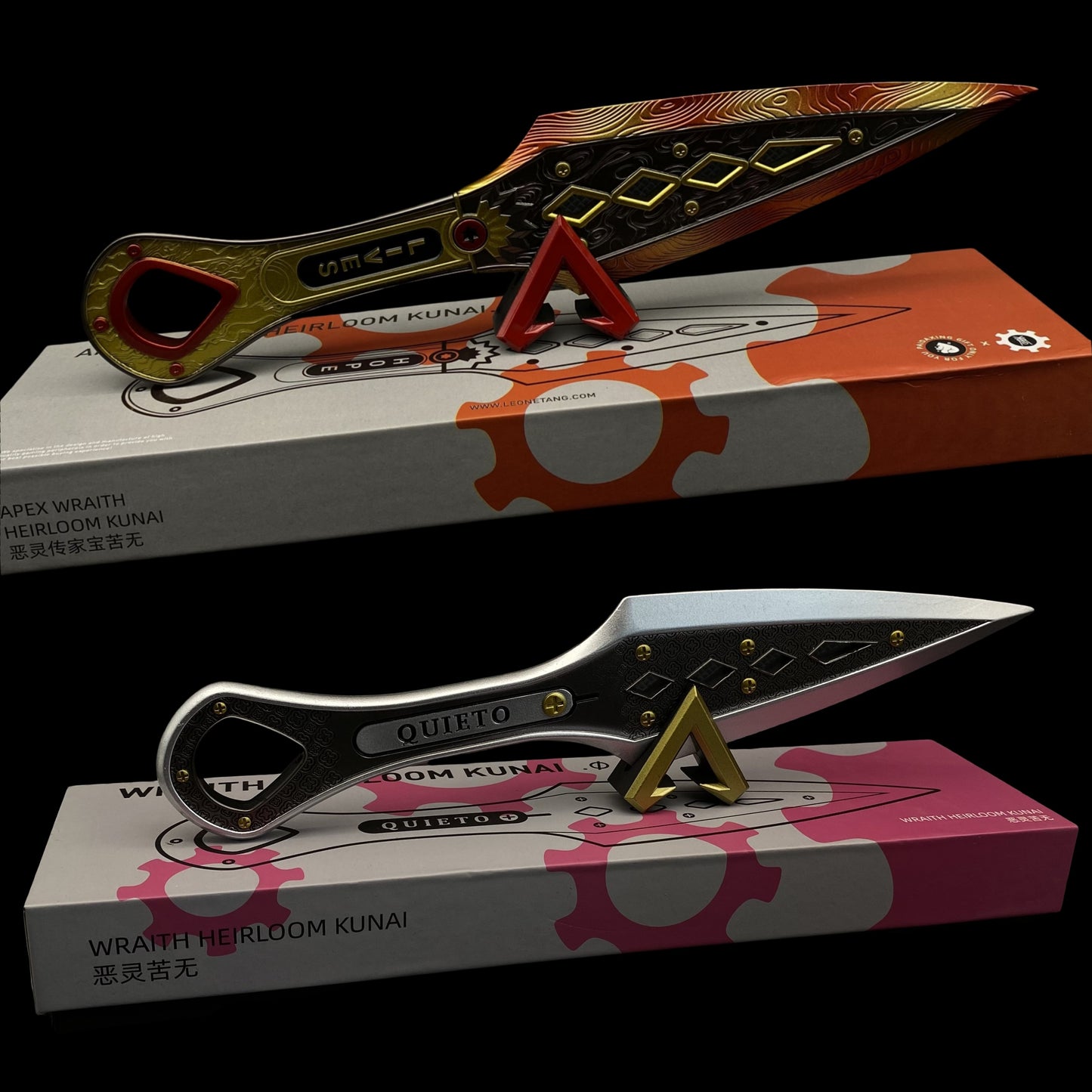 The Most Accurate Wraith Kunai 1:1 Scale Metal Wraith Heirloom