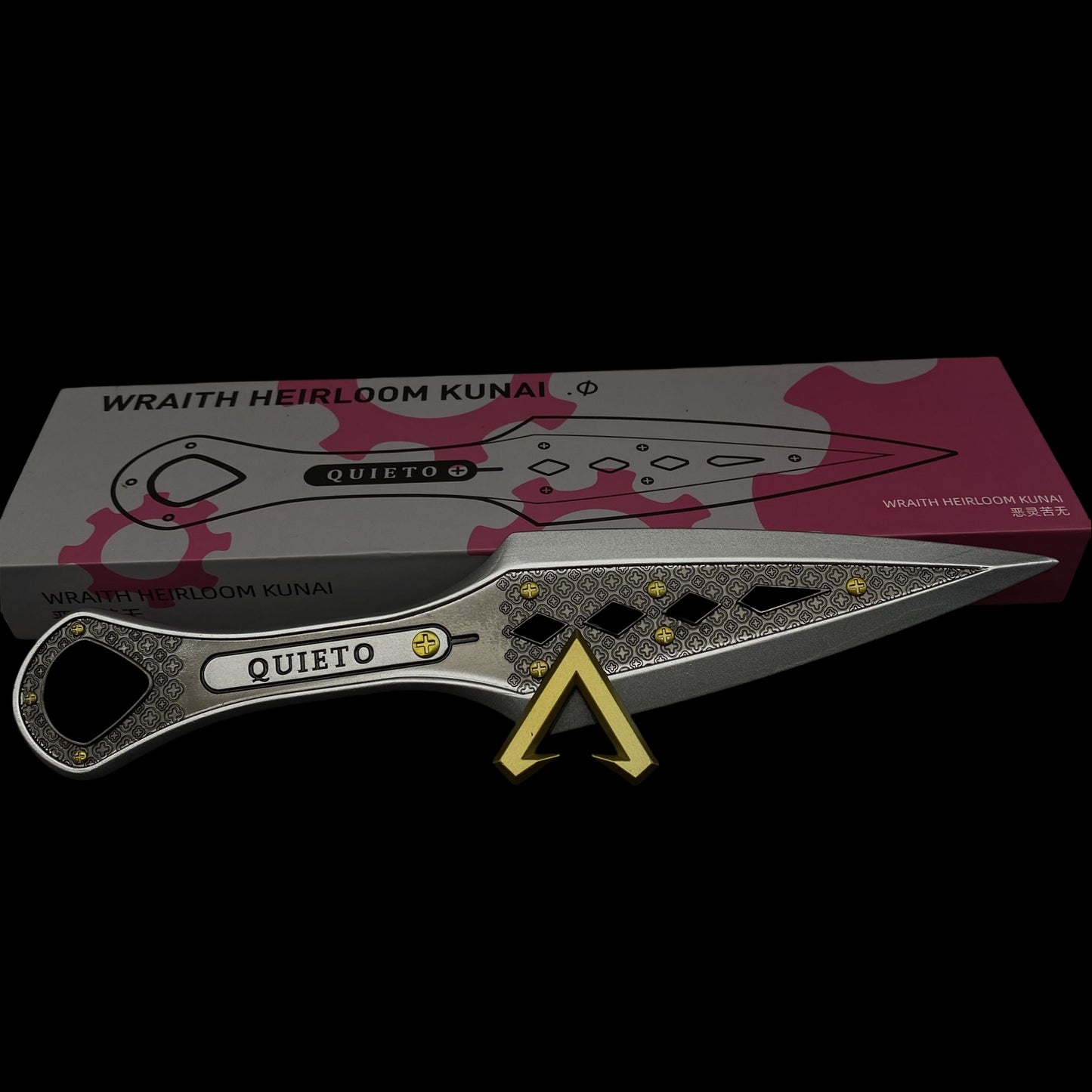 The Most Accurate Wraith Kunai 1:1 Scale Metal Wraith Heirloom