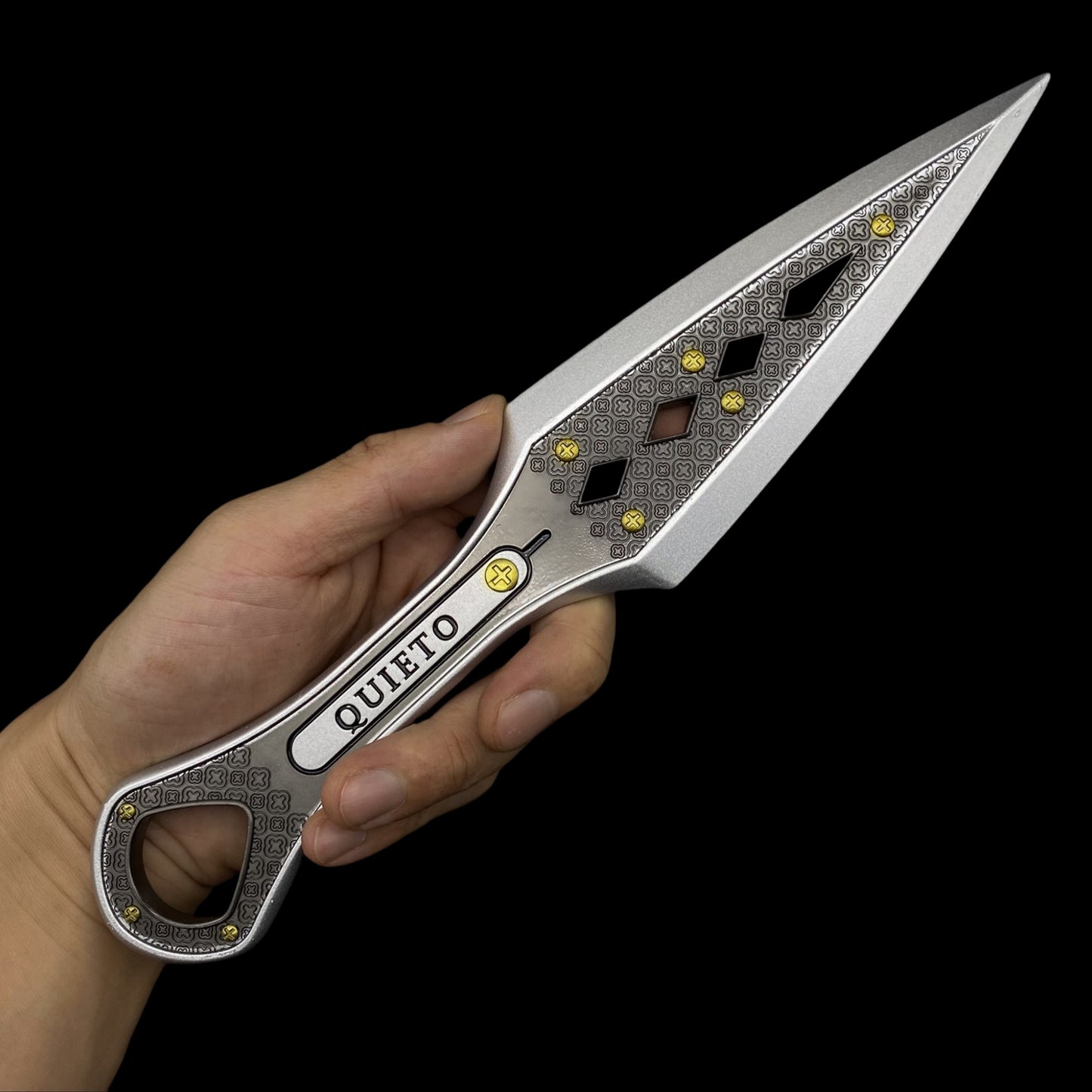 The Most Accurate Wraith Kunai 1:1 Scale Metal Wraith Heirloom