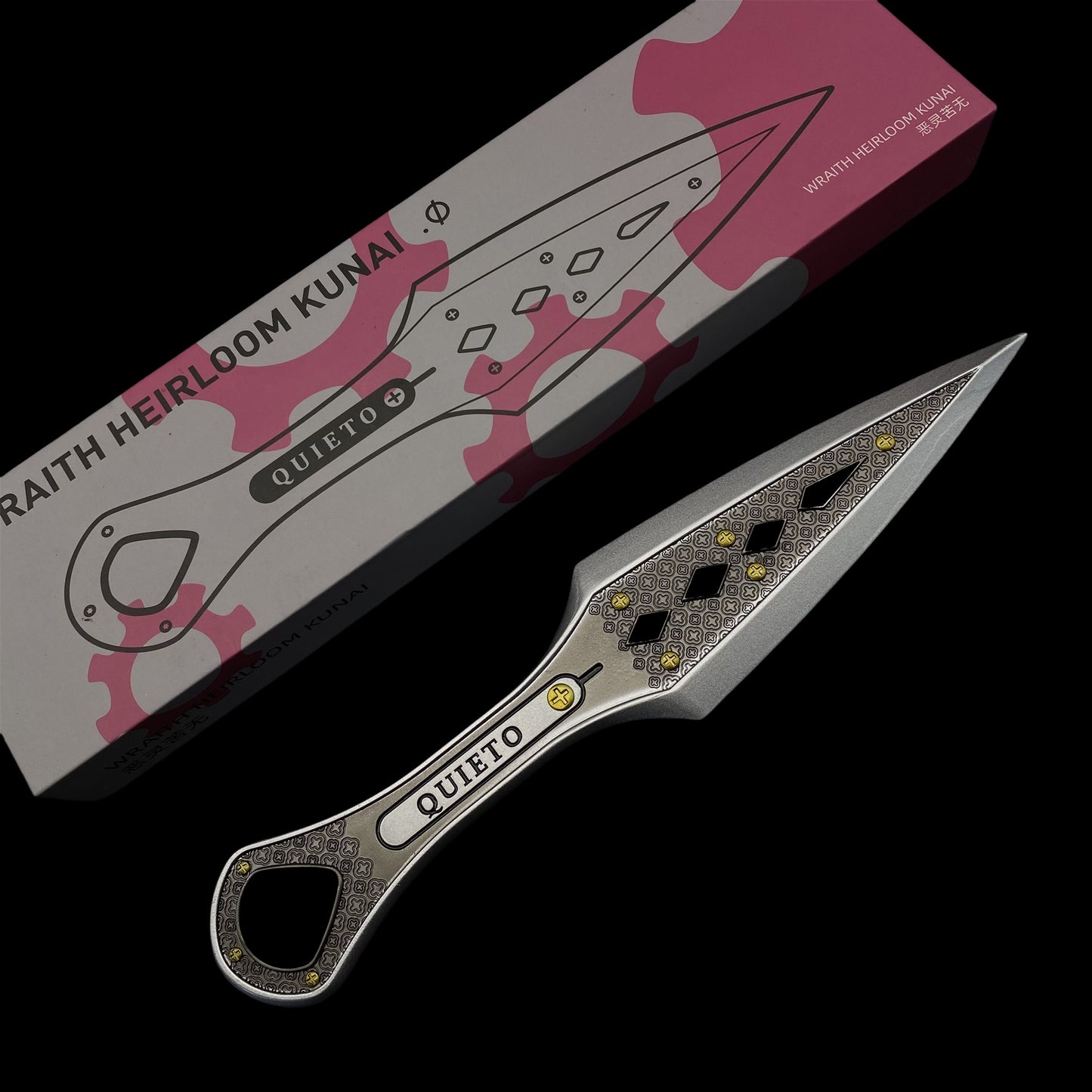 The Most Accurate Wraith Kunai 1:1 Scale Metal Wraith Heirloom