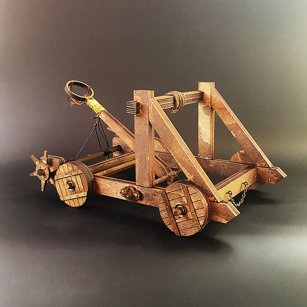 AM012 Single Arm Catapult Stone Throwing Machine Trebuchet