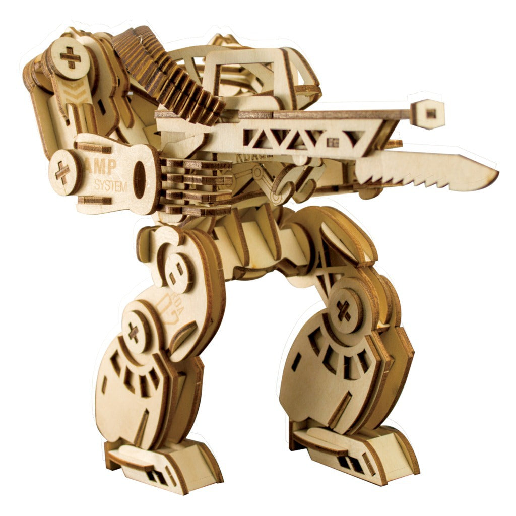 DIY 3D Assemble AMP Powersuit Wooden Puzzle Kit
