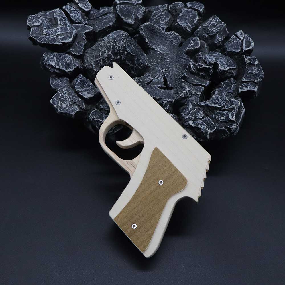 Makarovpistol Assembled Pistol Wooden Replica Rubber Band Gun