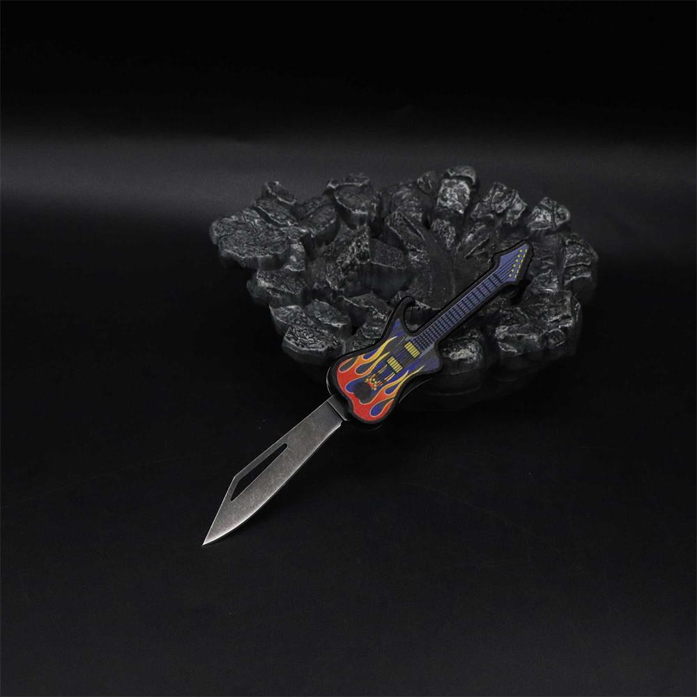 Guitar Folding Knife Tool