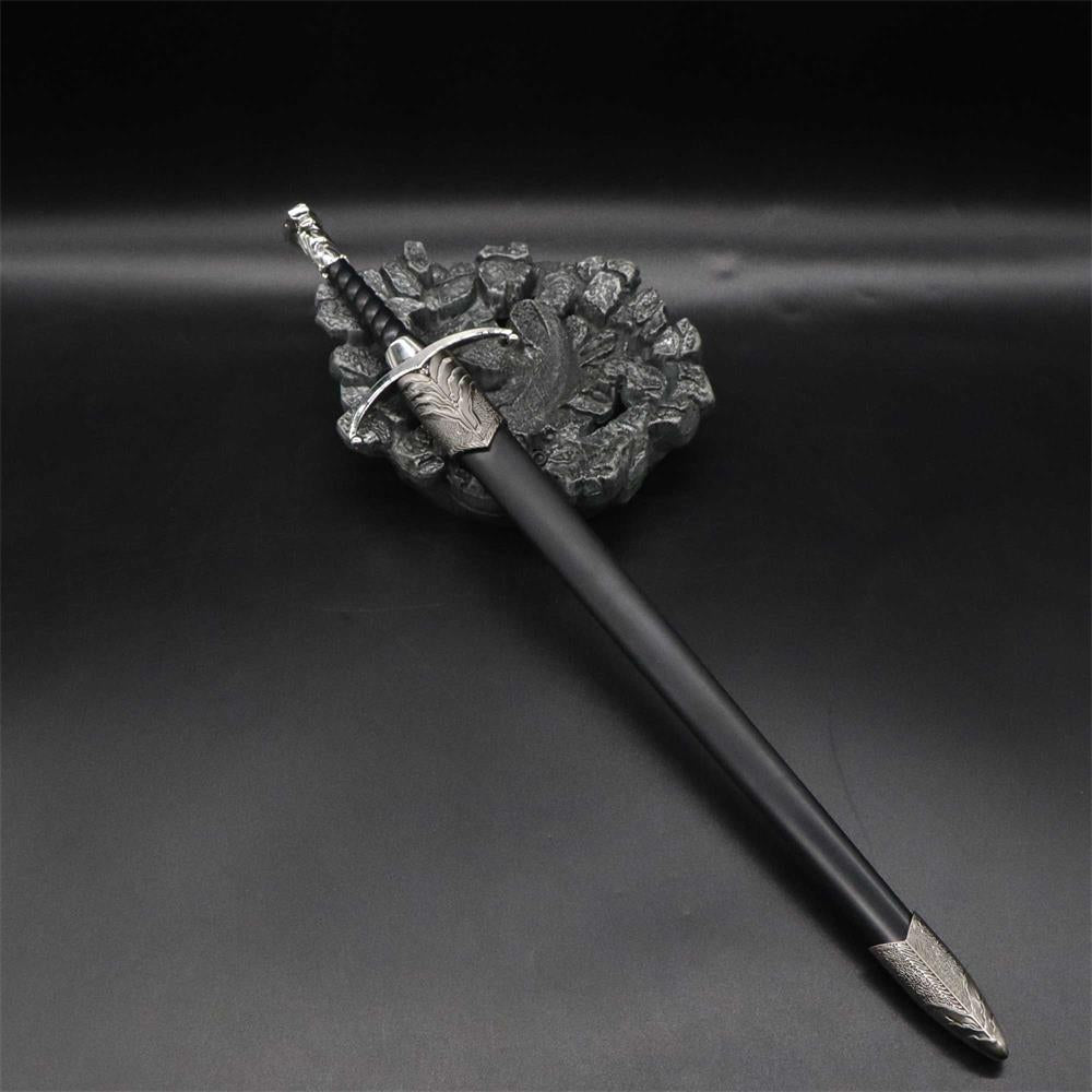 Thrones Longclaw Direwolf Sword Metal Blunt Model Replica