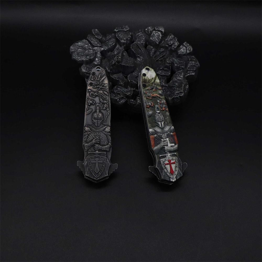 Crusades Knife Knights Templar Folding Knife