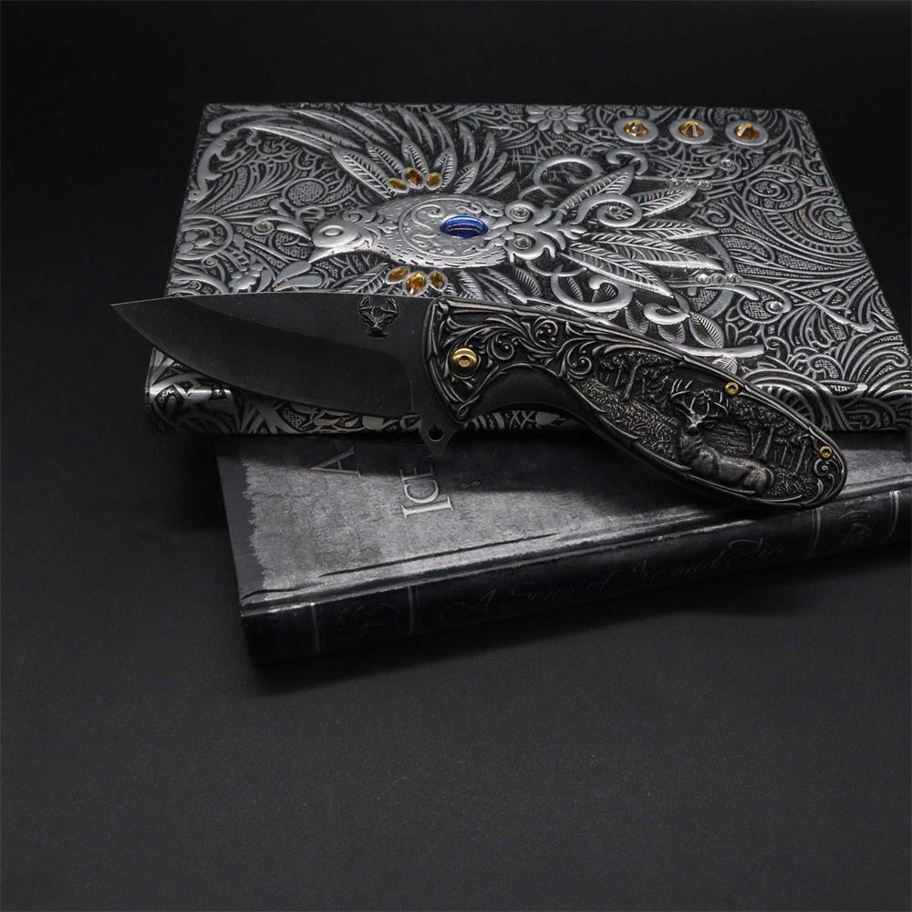 Reindeer Folding Knife