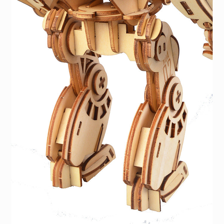 DIY 3D Assemble AMP Powersuit Wooden Puzzle Kit