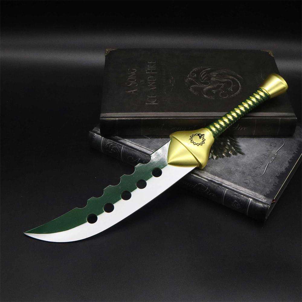 30CM Anime Blade Meliodas Lostvayne Cosplay Blunt Metal Model