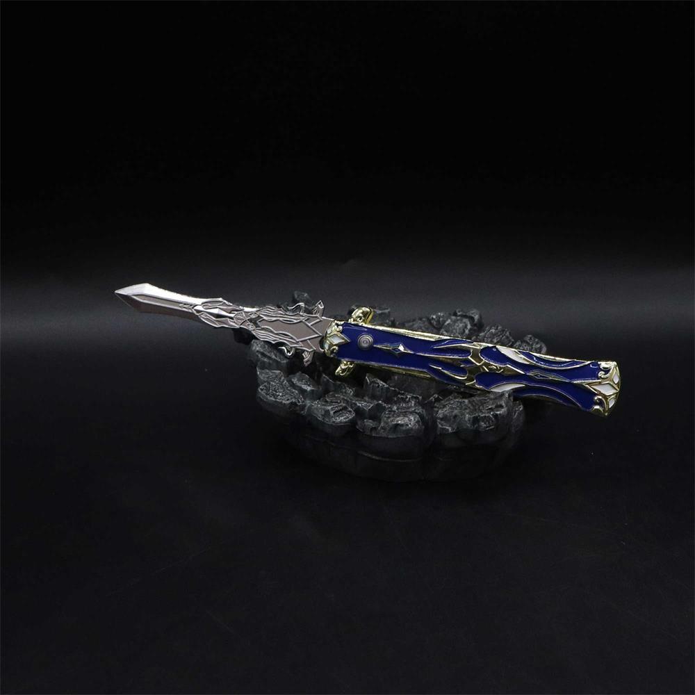 Game animation Blunt Sword Metal Display Model