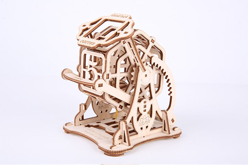 3D Wooden Assembled Lucky Roulette Model Kit
