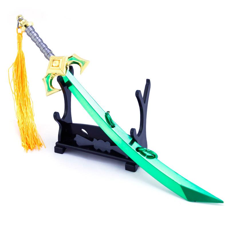 Master Yi Sword the Wuju Bladesman Blade Metal Model