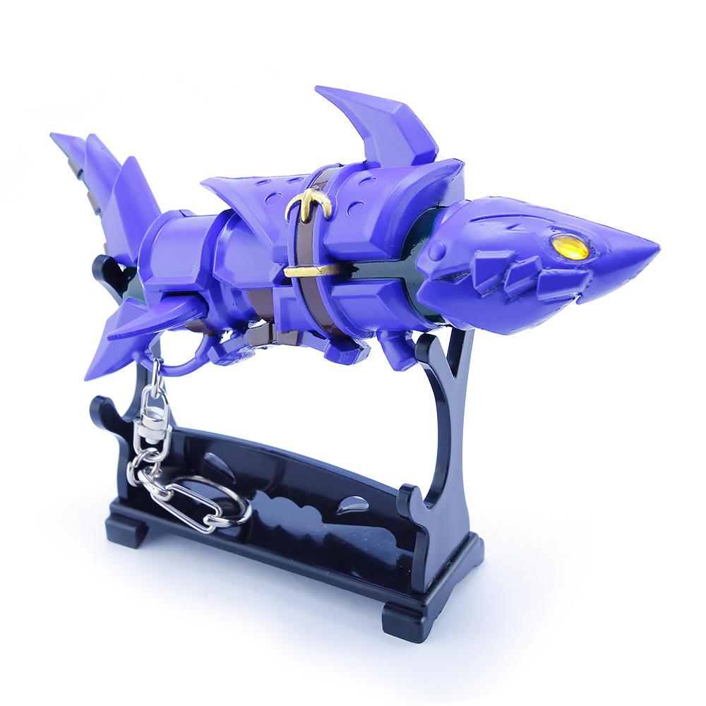 Jinx The Loose Cannon Weapon Shark Rocket Launcher Metal Model