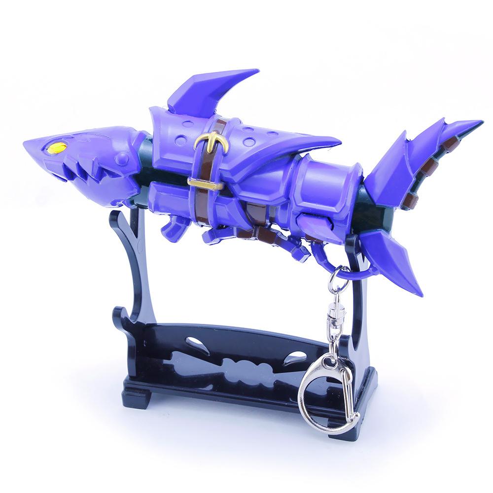 Jinx The Loose Cannon Weapon Shark Rocket Launcher Metal Model