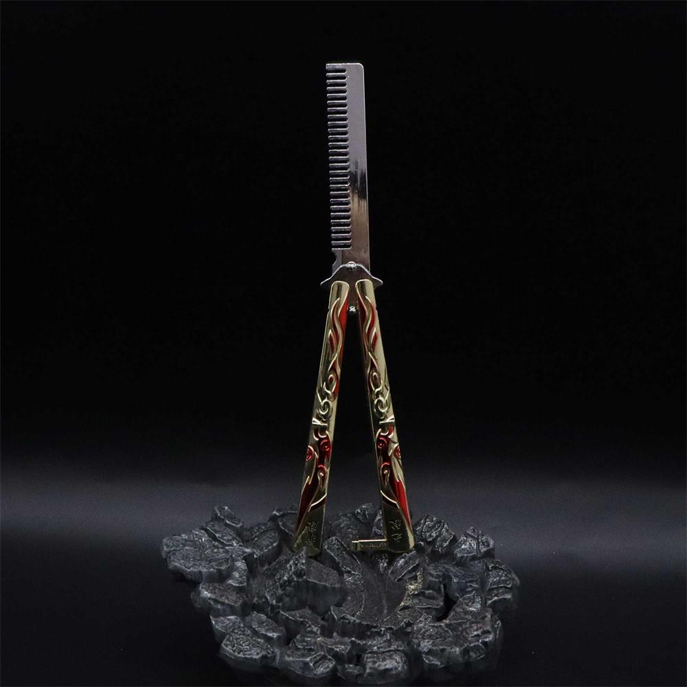 Staff of Homa Butterfly Knife Comb Trainer Replica