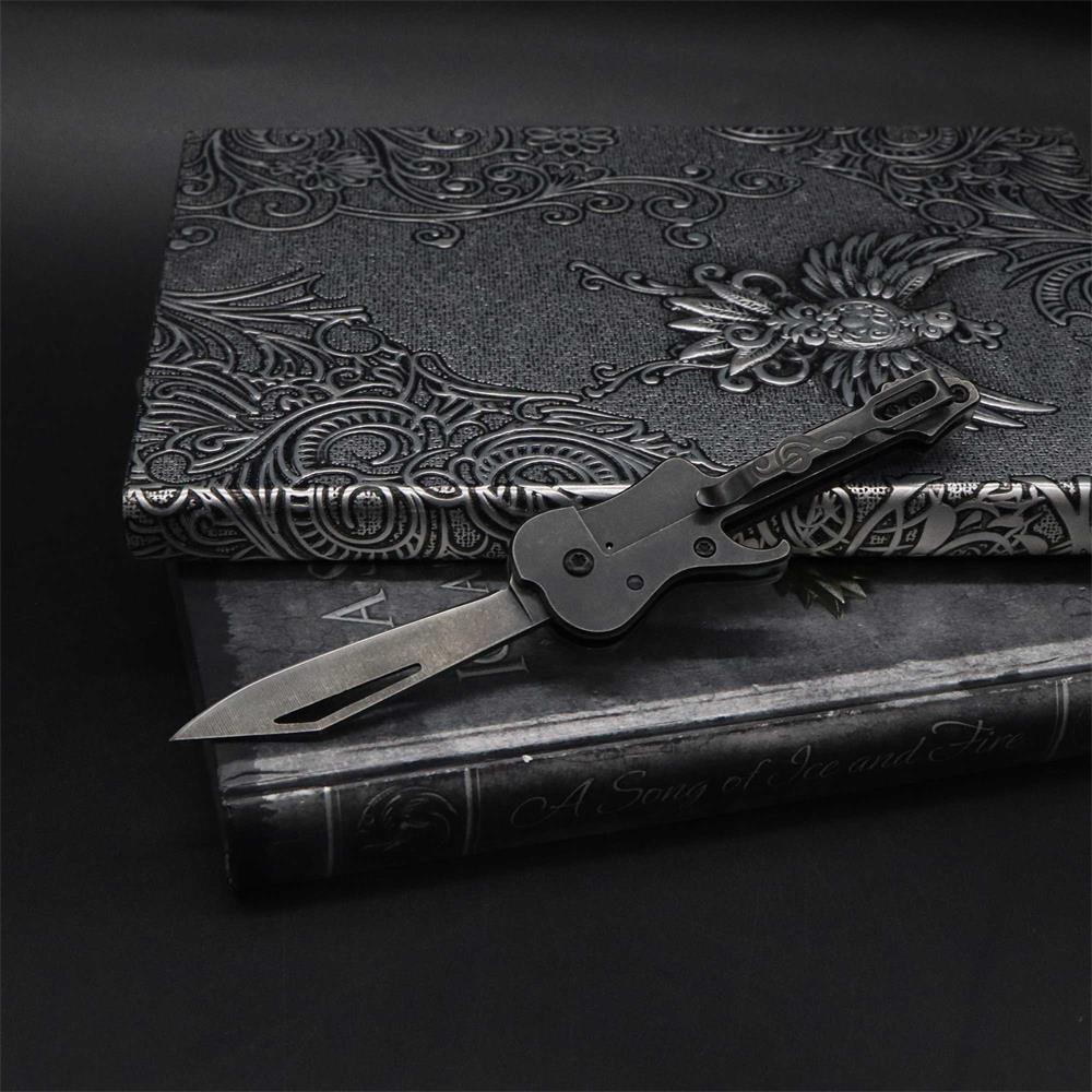 Guitar Folding Knife Tool