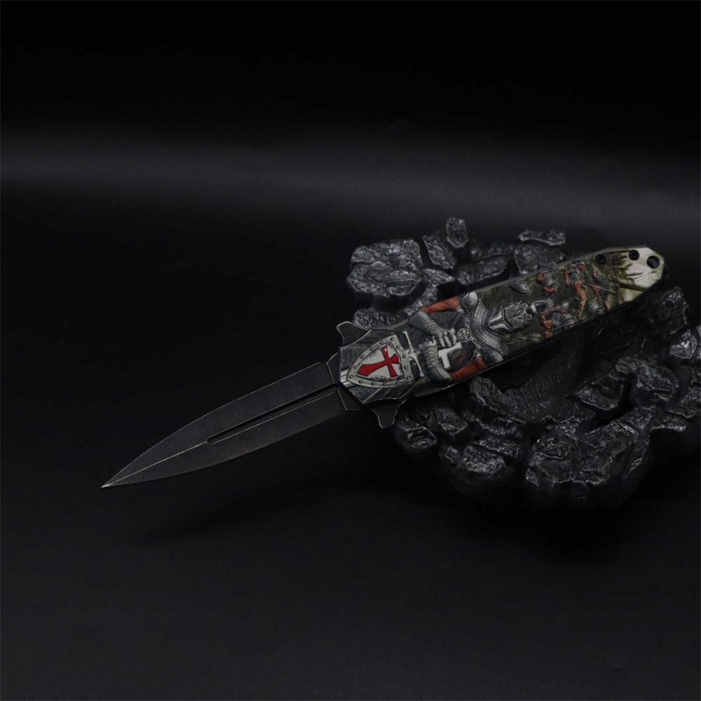 Crusades Knife Knights Templar Folding Knife