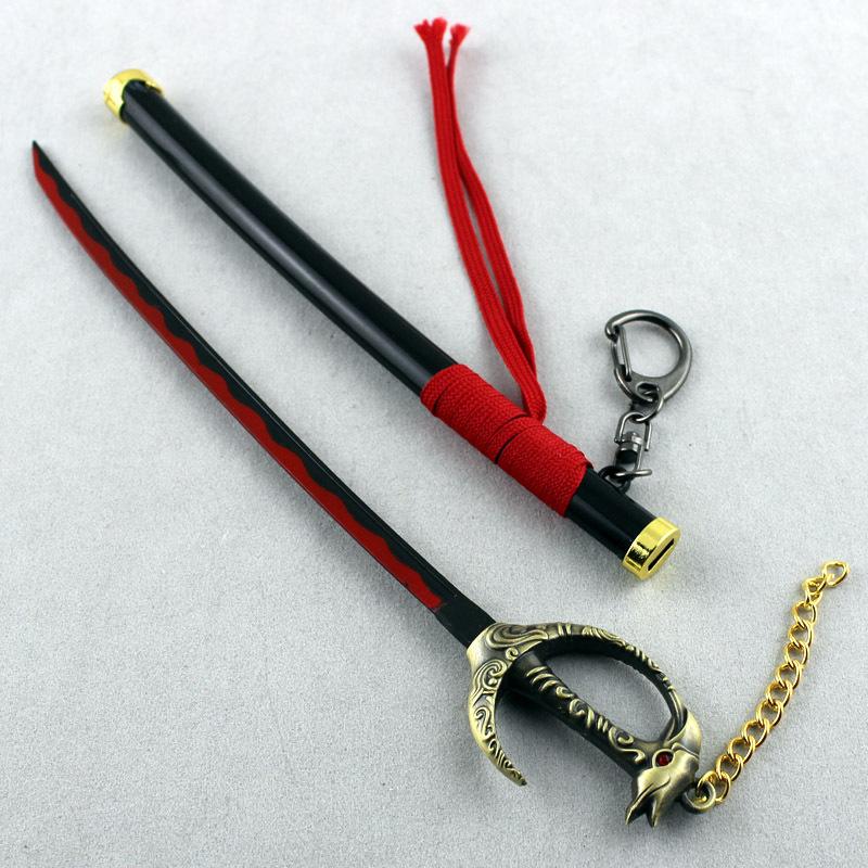 Nutcracker Shaco Fiora Blade Waltz Yasuo Swords Metal Model