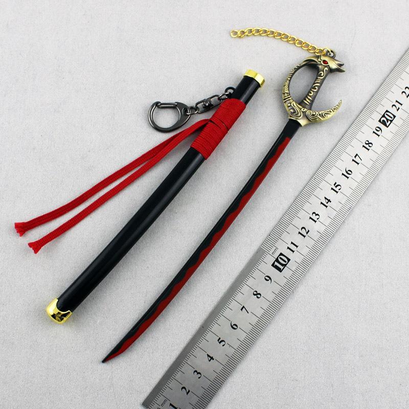 Nutcracker Shaco Fiora Blade Waltz Yasuo Swords Metal Model