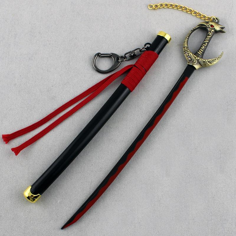 Nutcracker Shaco Fiora Blade Waltz Yasuo Swords Metal Model