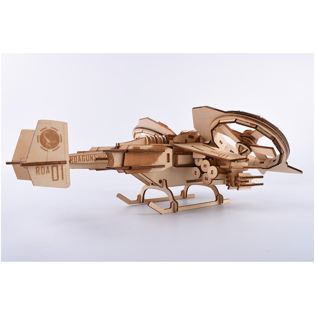 DIY 3D Wooden Jigsaw Airplaine Toys Model Kits